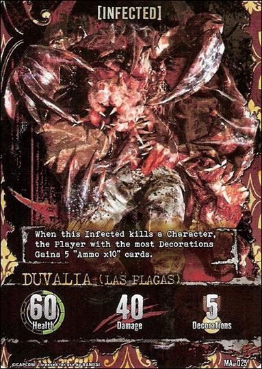 Resident Evil: Alliance (Base Set) card MA-025 Duvalia (Las Plagas)