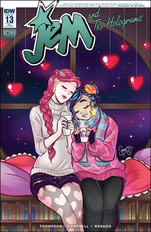 Jem and the Holograms issue 13-C Maria Victoria Robado Convention Cover