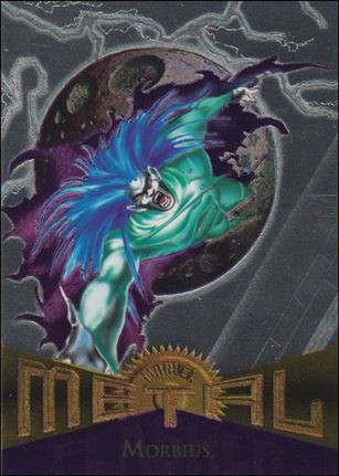 Marvel Metal (Parallel Flasher Set) card 60 Morbius