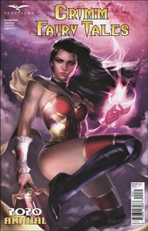 Grimm Fairy Tales Annual issue 2020-C John Burns Cover