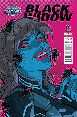 Black Widow (2016) issue 3-C Karl Kerschl Horsemen of Apocalypse Cover