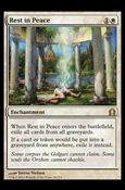 Magic the Gathering: Return to Ravnica (Base Set) card 18 Rest in Peace