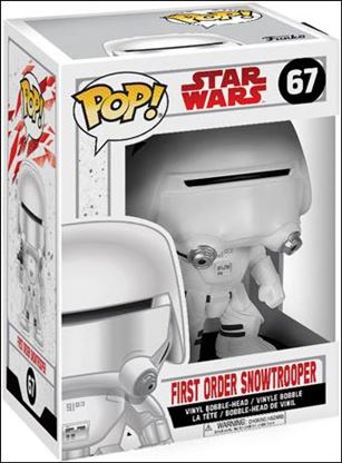 POP! Star Wars figure 67 First Order Snowtrooper