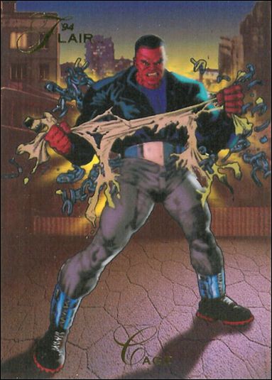 Marvel Annual Flair '94 (Base Set) card 89 Cage