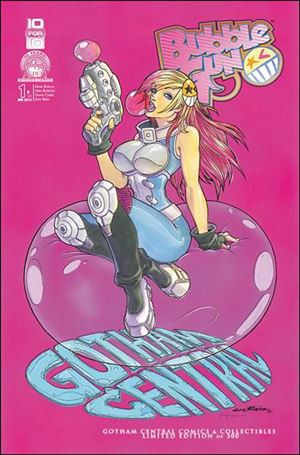 BubbleGun (2013) issue 1-D18 Oliver Castaneda Gotham Central Comics Cover 1/300