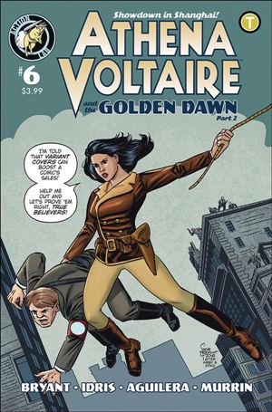 Athena Voltaire issue 6-B Steve Bryant Homage Cover
