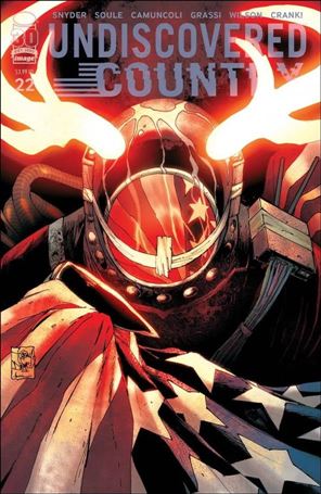 Undiscovered Country issue 22-B Tony S. Daniel Cover