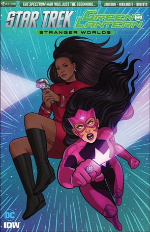 Star Trek/Green Lantern (2016) issue 2-C Jen Bartel 1:10 Cover