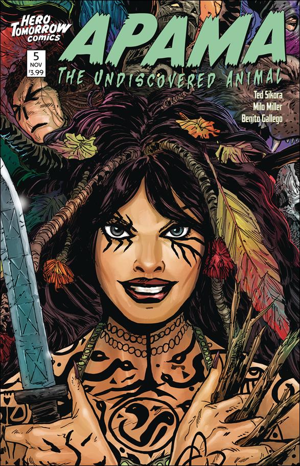 Apama The Undiscovered Animal issue 5-B Nikolaus Harrison Cover