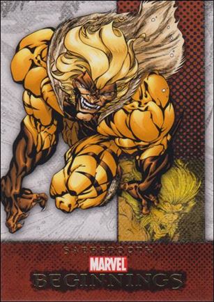 Marvel Beginnings: Series 1 (Base Set) card 62 Sabretooth