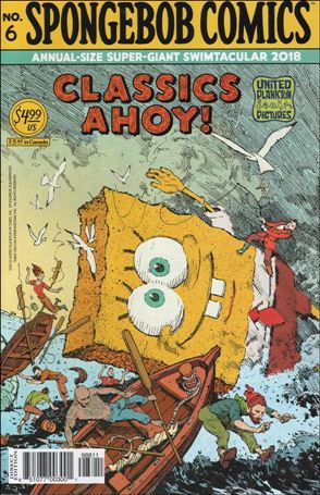 SpongeBob Annual-Size Super-Giant Swimtacular Cover Image 2