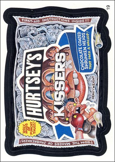 Wacky Packages All-New: Series 2 (Base Set)  card 19 Hurtsey's Kissers