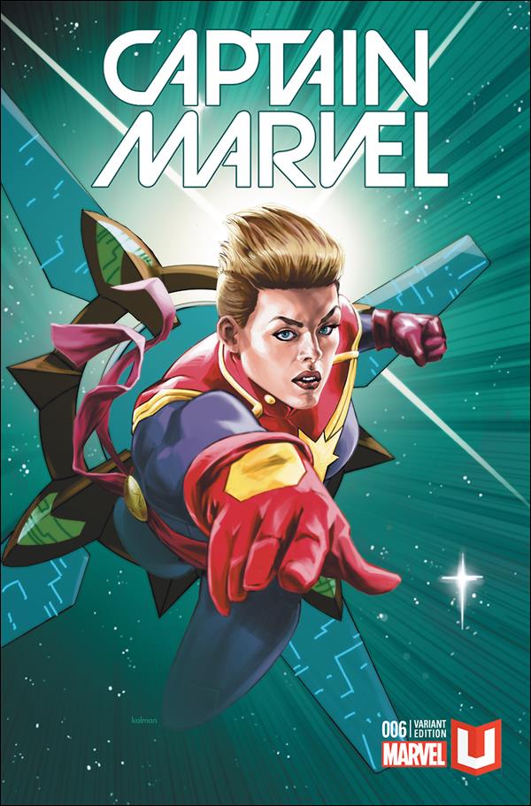 Captain Marvel (2016) issue 6-C Kalman Andrasofszky Marvel Unlimited Cover