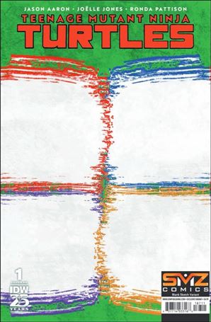 Teenage Mutant Ninja Turtles (2024) issue 1-ZZC Retailer Exclusive Green Glitch Blank Sketch Cover