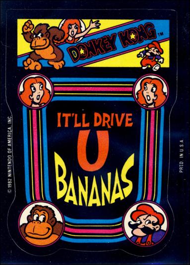 Donkey Kong (Base Set) card nn4 It'll Drive U Bananas