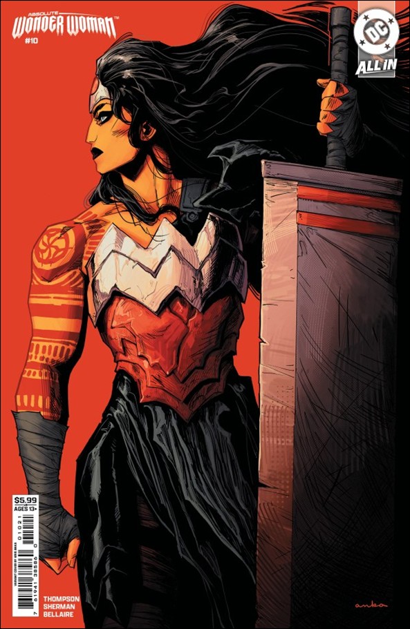 Absolute Wonder Woman issue 10-B Kris Anka Cardstock Cover