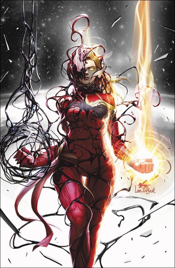 Captain Marvel (2019) issue 8-I InHyuk Lee Unknown Color Spash Virgin Cover 1/750
