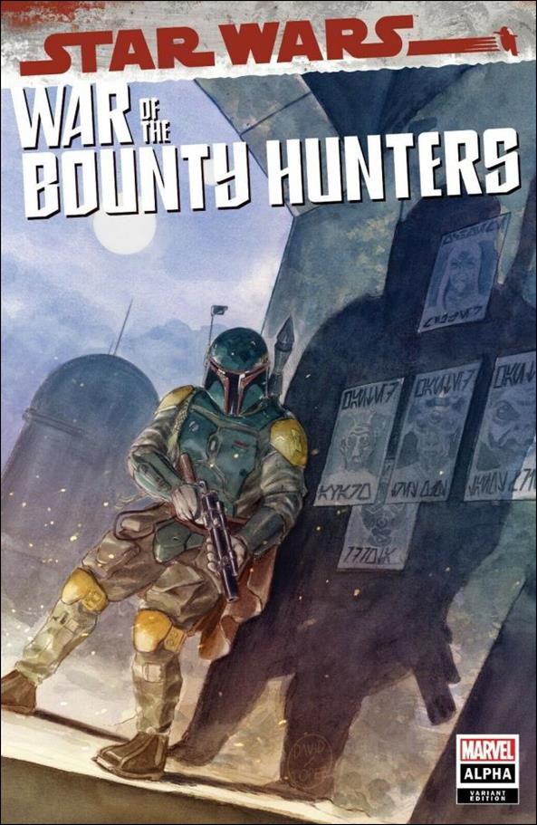 Star Wars: War of the Bounty Hunters Alpha issue Alpha-SP David Lopez Mega Gaming & Comics Cover 1/3000