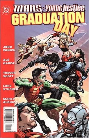 Titans/Young Justice: Graduation Day Cover Image 1