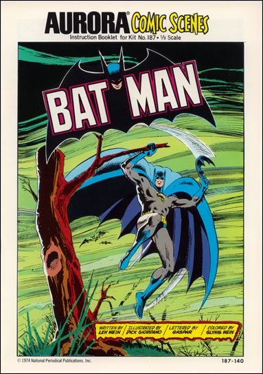 Aurora Comic Scenes issue 187 Batman