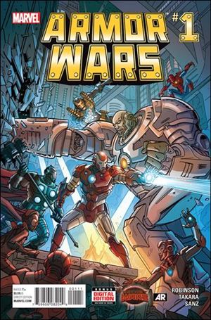 Armor Wars issue 1 Paul Rivoche Cover
