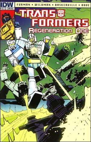 Transformers: Regeneration One issue 87-C Geoff Senior 1:10 Cover