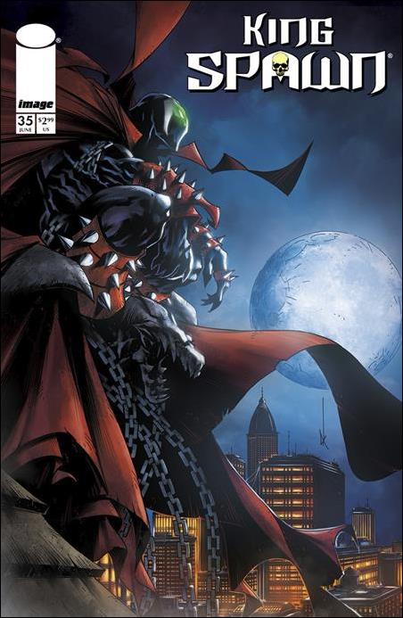 King Spawn issue 35 Kevin Keane Cover