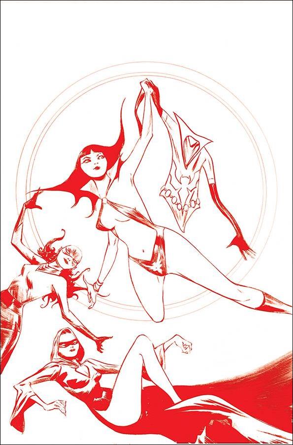 Vampirella: The Dark Powers issue 1-ZH Jae Lee Virgin Red Line Art Virgin Cover