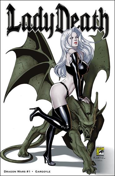 Lady Death: Dragon Wars issue 1-CS Gargoyle Edition San Diego Comic-Con Cover 1/99