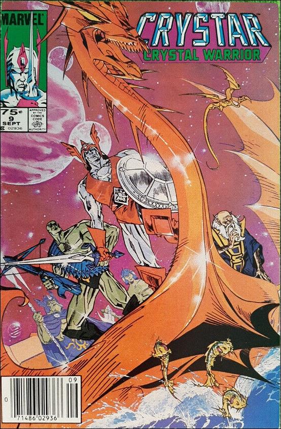 Saga of Crystar Crystal Warrior issue 9-C Canadian Price Cover