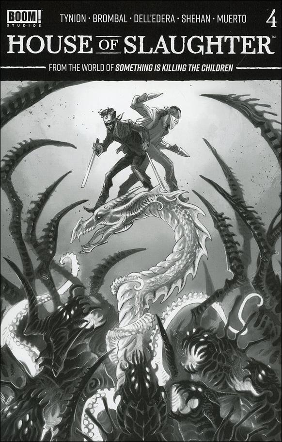 House of Slaughter issue 4-I Abigail Jill Harding 1:10 B&W Cover (2nd Printing)