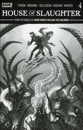 House of Slaughter issue 4-I Abigail Jill Harding 1:10 B&W Cover (2nd Printing)