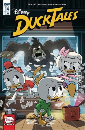 Ducktales (2017) issue 14-B Monster Cover