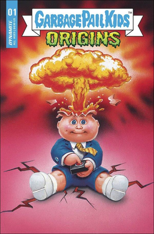 Garbage Pail Kids: Origins issue 1-D Jeff Zapata Trading Card Cover
