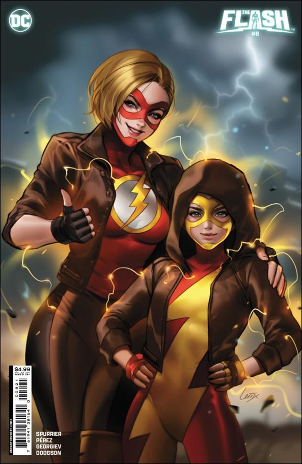 Flash (2023) issue 8-B Lesley Leirix Li Cardstock Cover