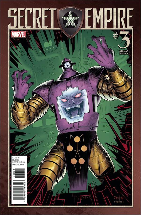 Secret Empire issue 3-B Dan Mora Villain Cover