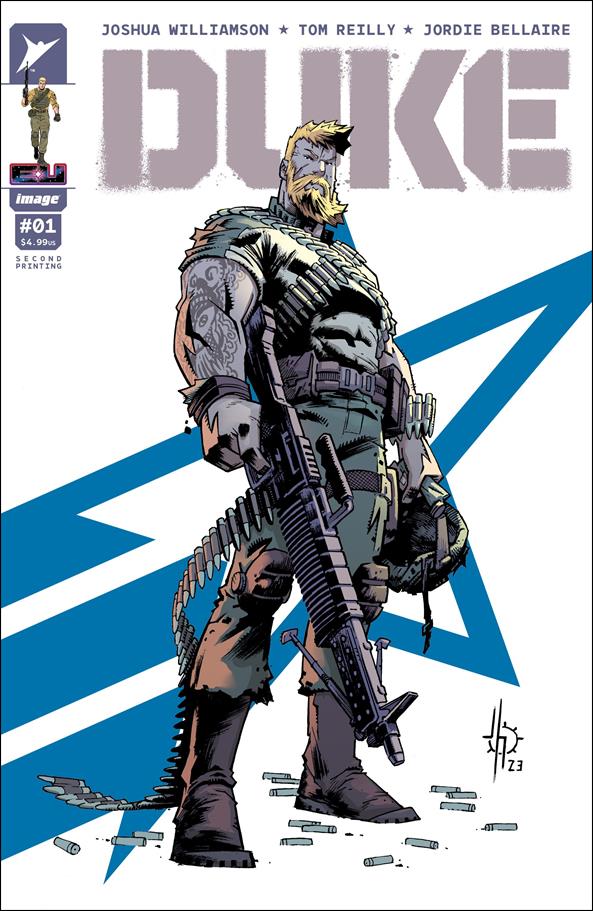 Duke (2023) issue 1-Q Jason Howard "Rock N Roll" Cover (Second Printing)