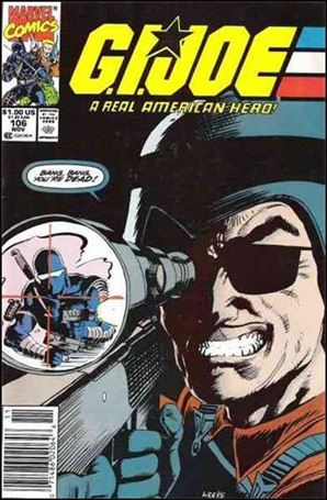 G.I. Joe: A Real American Hero issue 106-B Newsstand Cover