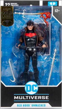 McFarlane DC Multiverse (Gold Label) issue NN 8 Red Hood (Unmasked)