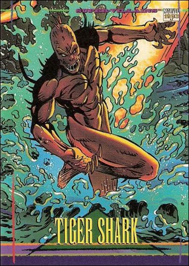 Marvel Universe: Series 4 (Base Set) card 71 Tiger Shark