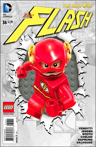 Flash (2011) issue 36-B LEGO Cover