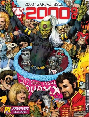 2000 A.D. (UK) issue 2000-C Glenn Fabry Previews Wraparound Cover