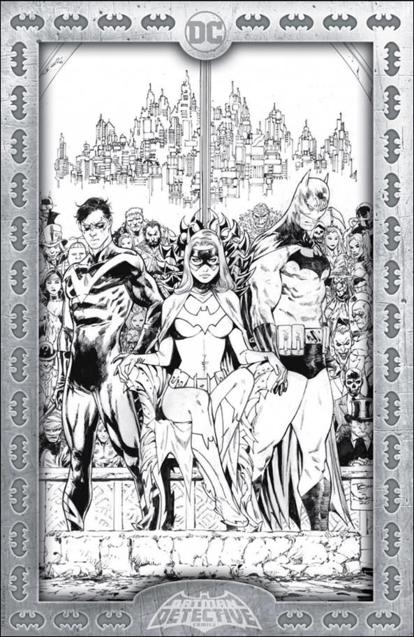 Detective Comics (1937) issue 1027-TE Tony S. Daniel Torpedo Comics B&W Cover 1/1000