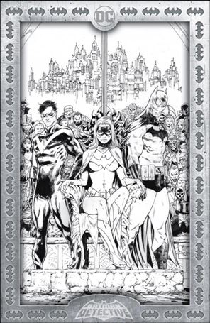 Detective Comics (1937) issue 1027-TE Tony S. Daniel Torpedo Comics B&W Cover 1/1000