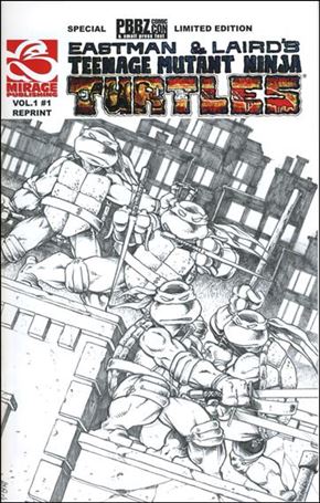 Teenage Mutant Ninja Turtles (1984) issue 1-G PBBZ Comic Con Small Press Edition 1/3000