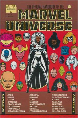 Official Handbook of the Marvel Universe: Master Edition issue 11