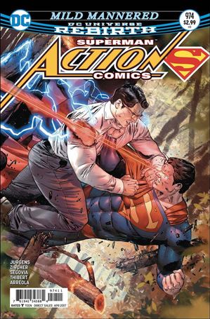 Action Comics (1938) issue 974 Clay Mann Cover
