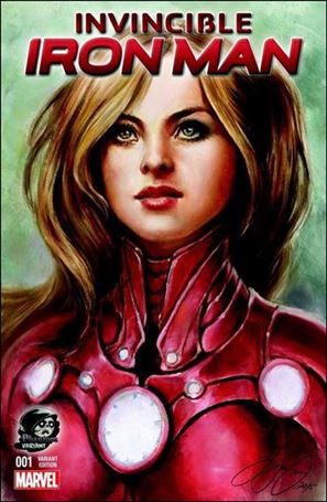 Invincible Iron Man (2015)  issue 1-YI Siya Oum Phantom Cover