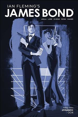 James Bond (2019) issue 4-C 1:11 Blue Tint Cover