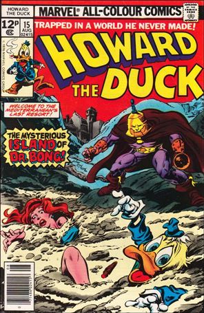 Howard the Duck (1976) issue 15-C UK Price Cover